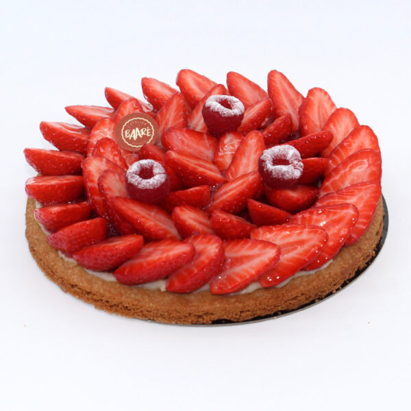 Tarte aux fraises 4 personnes