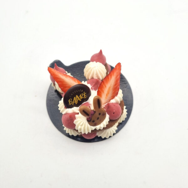 fraise rhubarbe vanille individuel