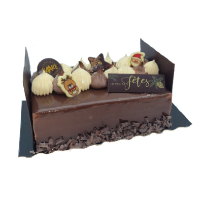 BÛCHE CHOCOLAT TONKA
