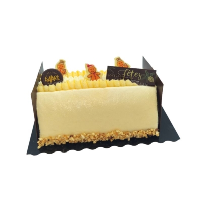 BÛCHE CITRON NOISETTE