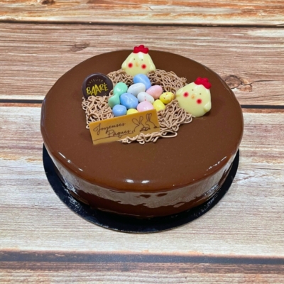 ENTREMETS DE PÂQUES CHOCOLAT & NOIX DE PÉCAN